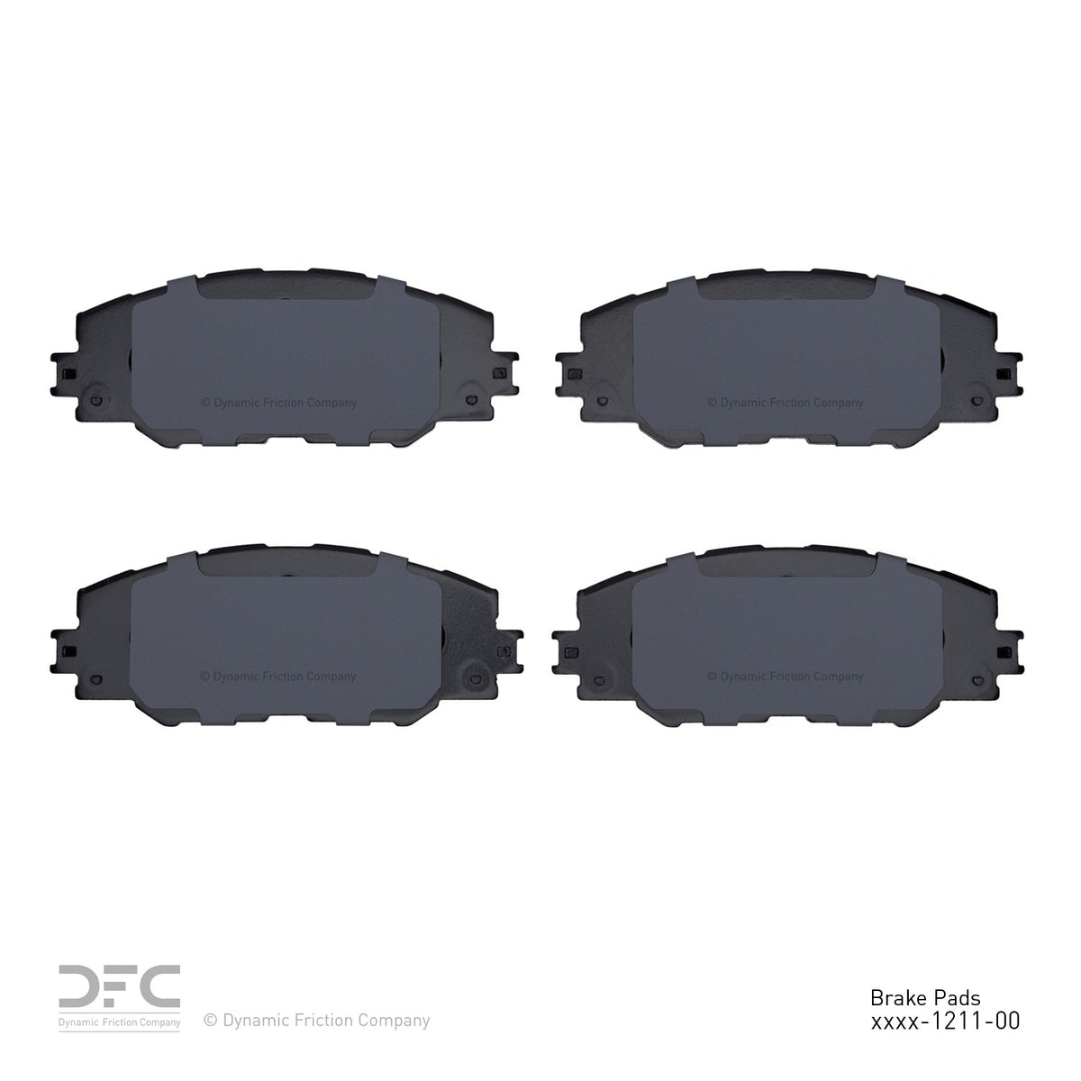 Dynamic Friction Company Disc Brake Pad Set 1310-1211-00