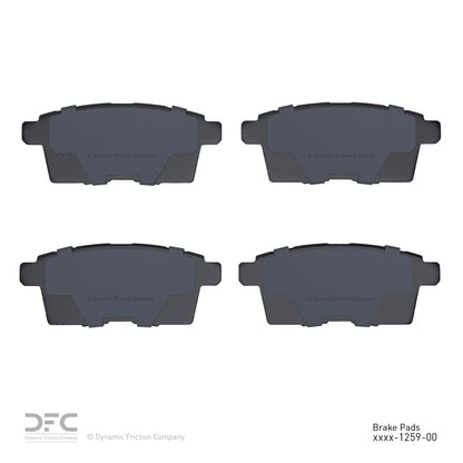 Dynamic Friction Company Disc Brake Pad Set 1310-1259-00
