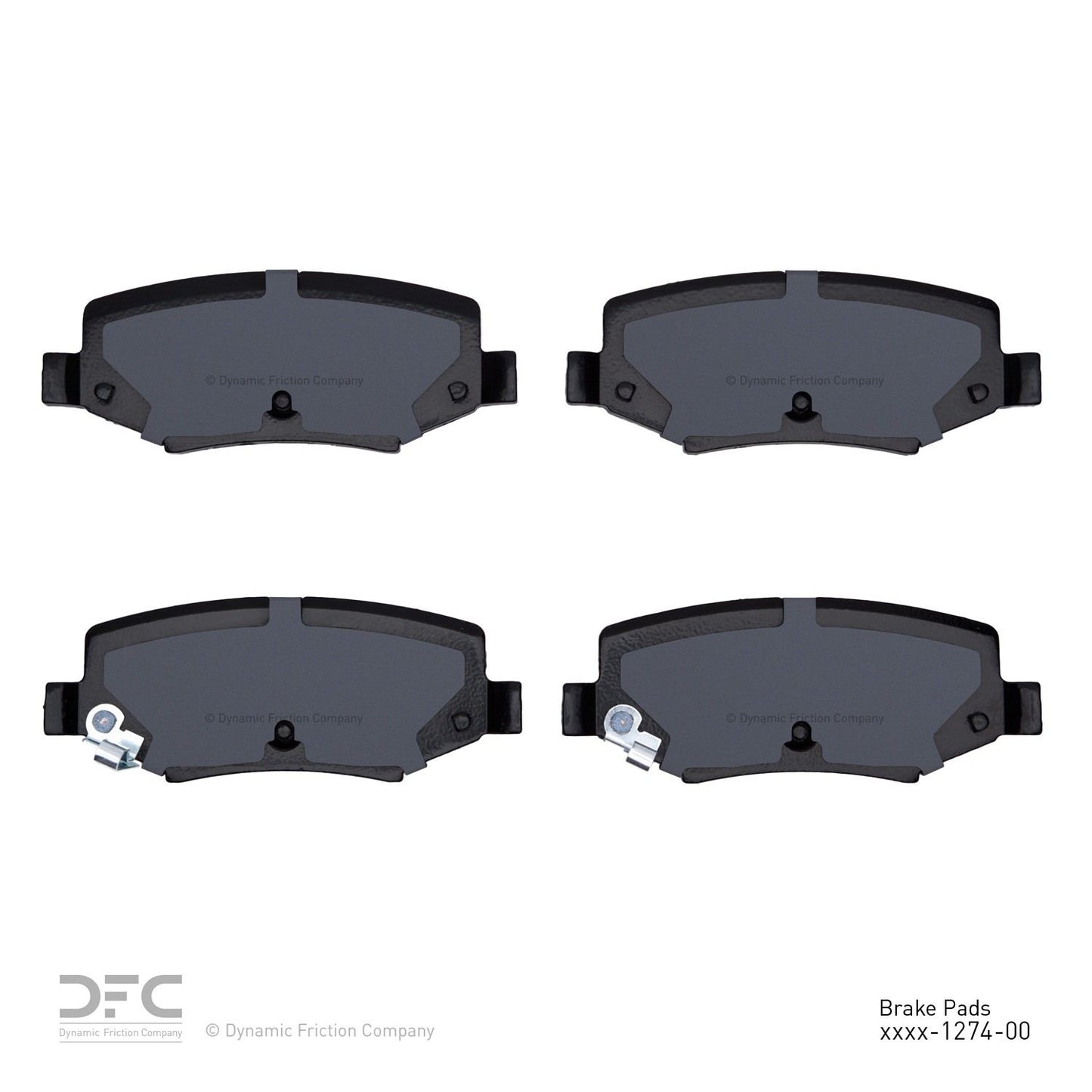 Dynamic Friction Company Disc Brake Pad Set 1310-1274-00