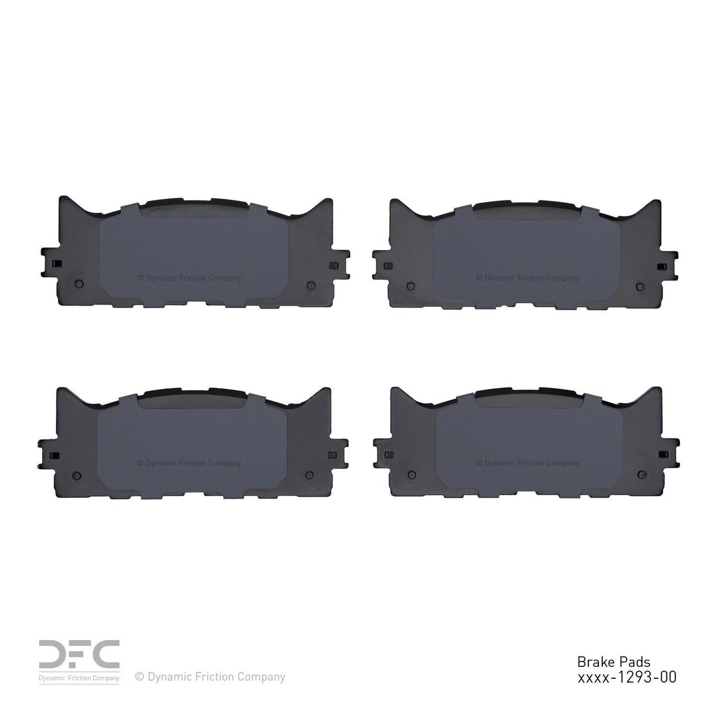 Dynamic Friction Company Disc Brake Pad Set 1310-1293-00