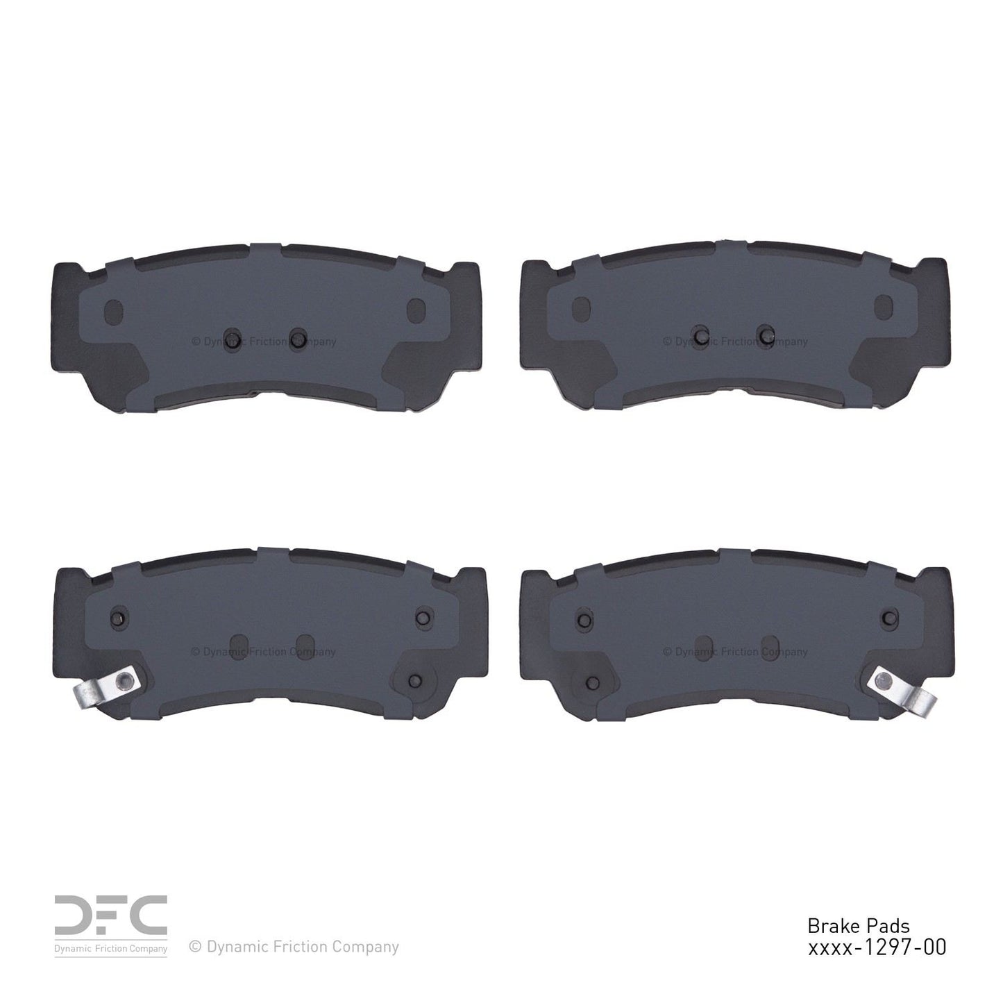 Dynamic Friction Company Disc Brake Pad Set 1310-1297-00