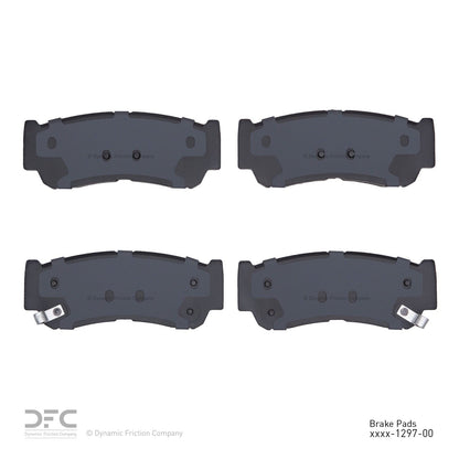 Dynamic Friction Company Disc Brake Pad Set 1310-1297-00