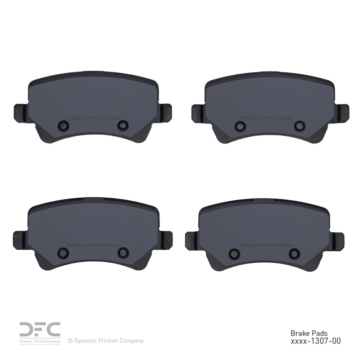 Dynamic Friction Company Disc Brake Pad Set 1310-1307-00