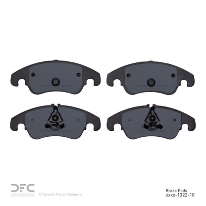 Dynamic Friction Company Disc Brake Pad Set 1310-1322-10