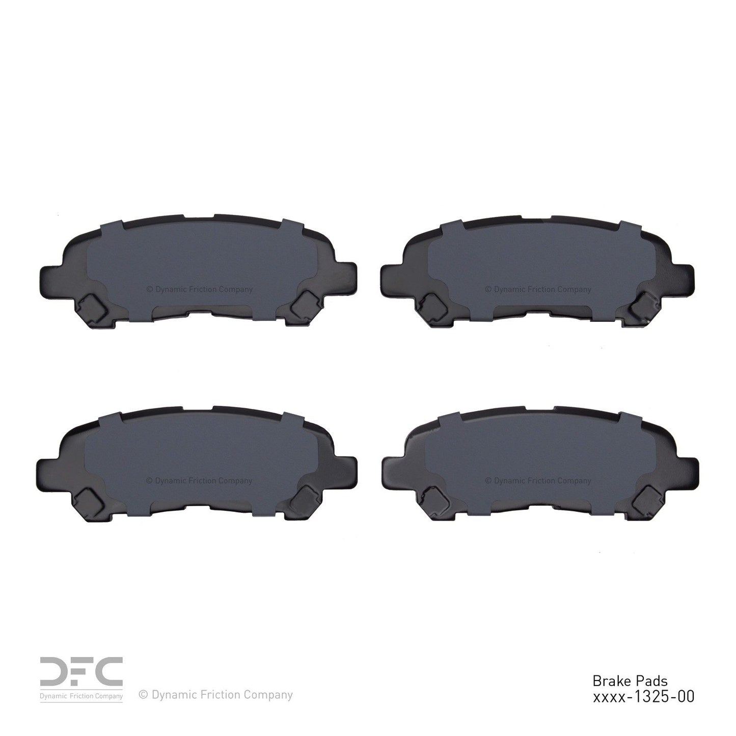 Dynamic Friction Company Disc Brake Pad Set 1310-1325-00