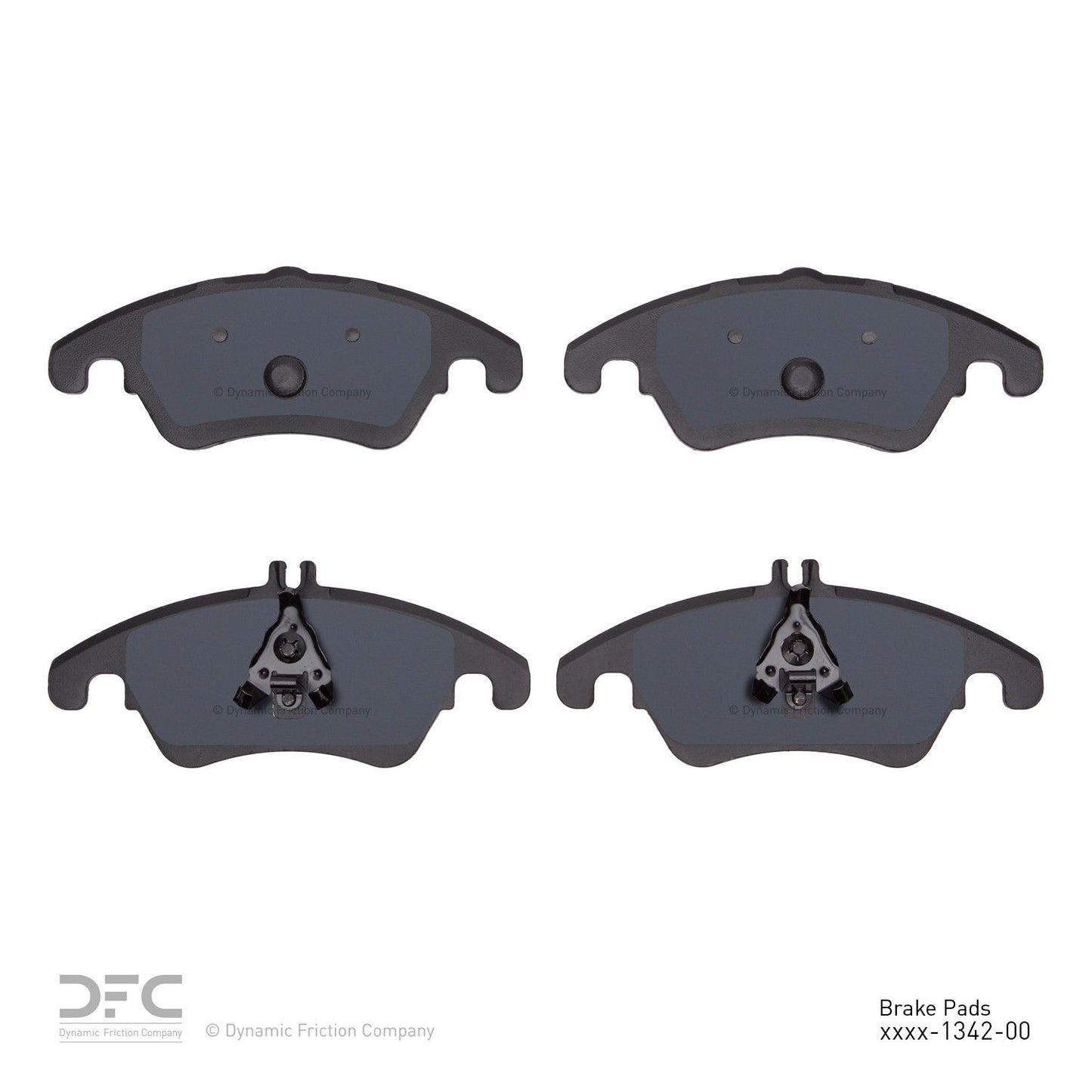 Dynamic Friction Company Disc Brake Pad Set 1310-1342-00