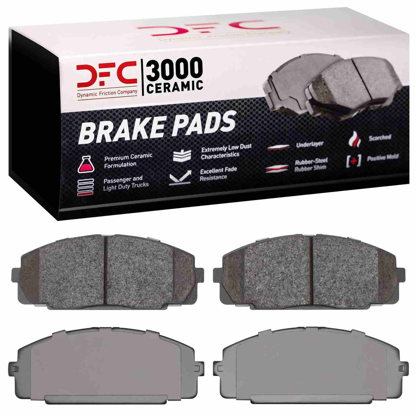 Dynamic Friction Company Disc Brake Pad Set 1310-1344-00