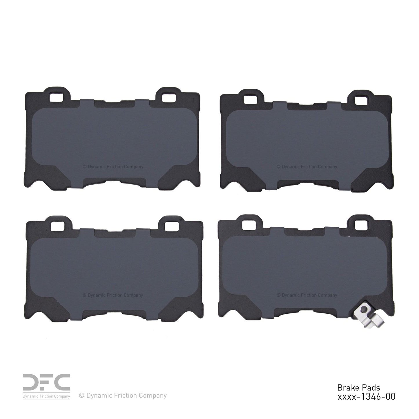 Dynamic Friction Company Disc Brake Pad Set 1310-1346-00