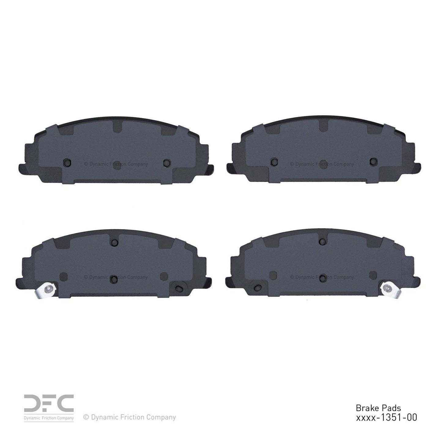 Dynamic Friction Company Disc Brake Pad Set 1310-1351-00