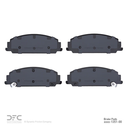 Dynamic Friction Company Disc Brake Pad Set 1310-1351-00