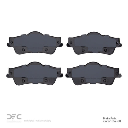 Dynamic Friction Company Disc Brake Pad Set 1310-1352-00
