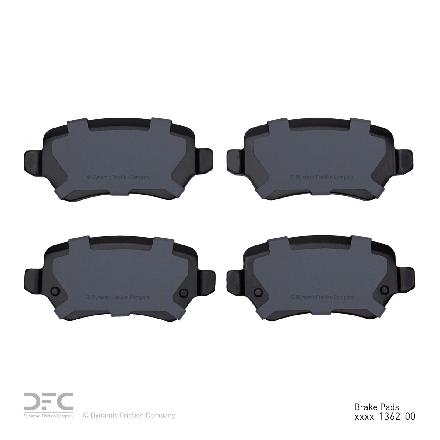Dynamic Friction Company Disc Brake Pad Set 1310-1362-00