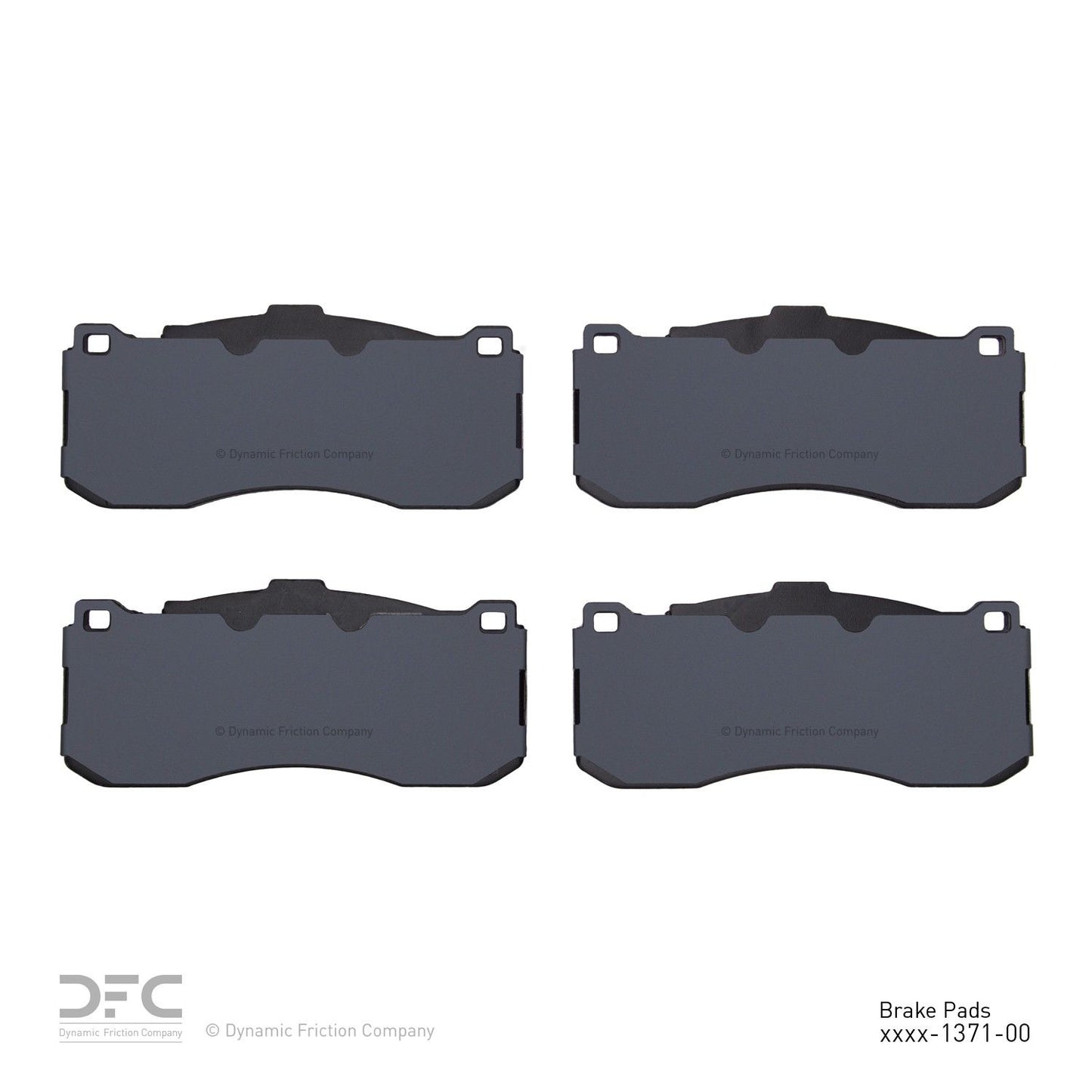 Dynamic Friction Company Disc Brake Pad Set 1310-1371-00