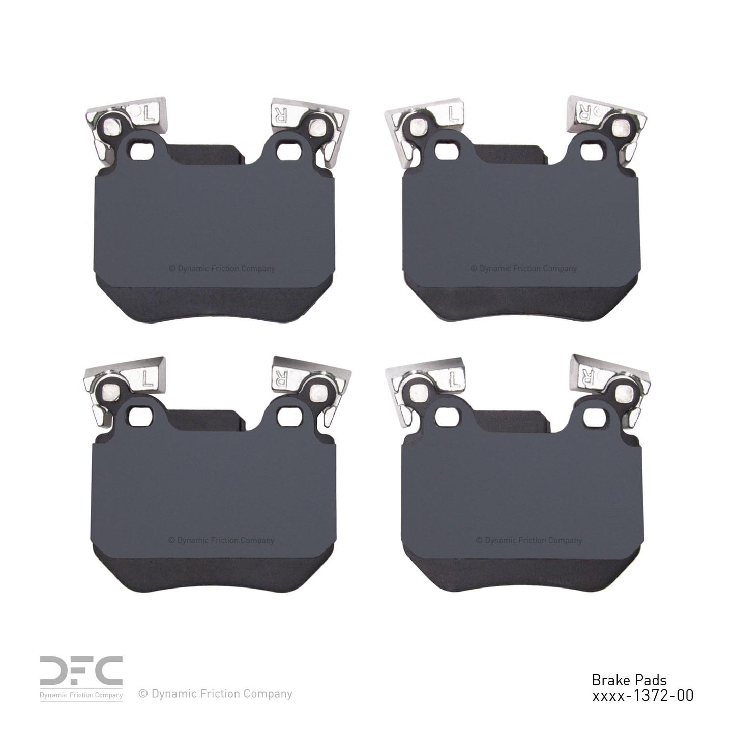 Dynamic Friction Company Disc Brake Pad Set 1310-1372-00