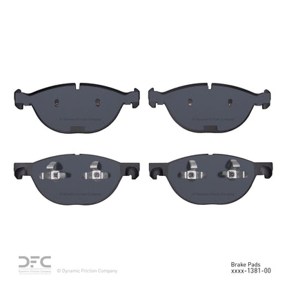 Dynamic Friction Company Disc Brake Pad Set 1310-1381-00