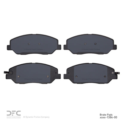 Dynamic Friction Company Disc Brake Pad Set 1310-1384-00