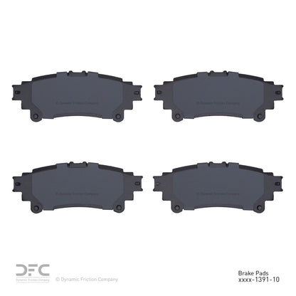 Dynamic Friction Company Disc Brake Pad Set 1310-1391-10