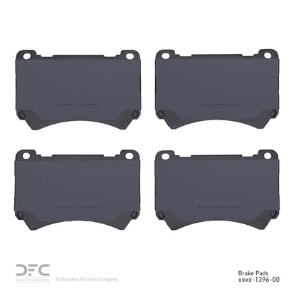 Dynamic Friction Company Disc Brake Pad Set 1310-1396-00
