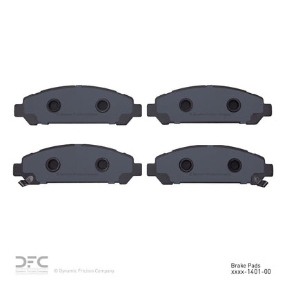 Dynamic Friction Company Disc Brake Pad Set 1310-1401-00