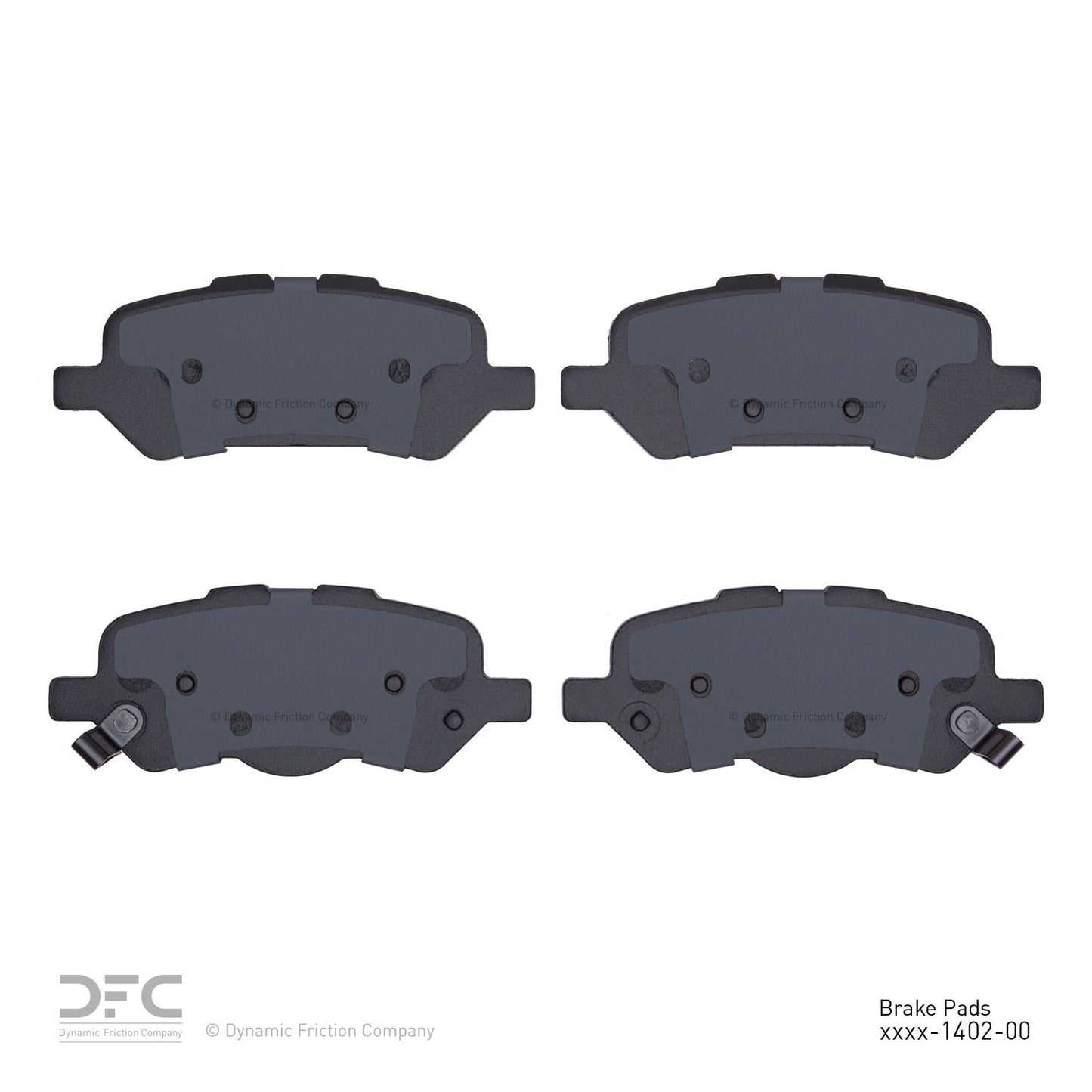 Dynamic Friction Company Disc Brake Pad Set 1310-1402-00