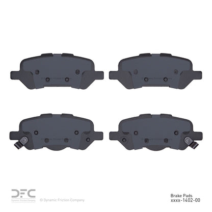 Dynamic Friction Company Disc Brake Pad Set 1310-1402-00