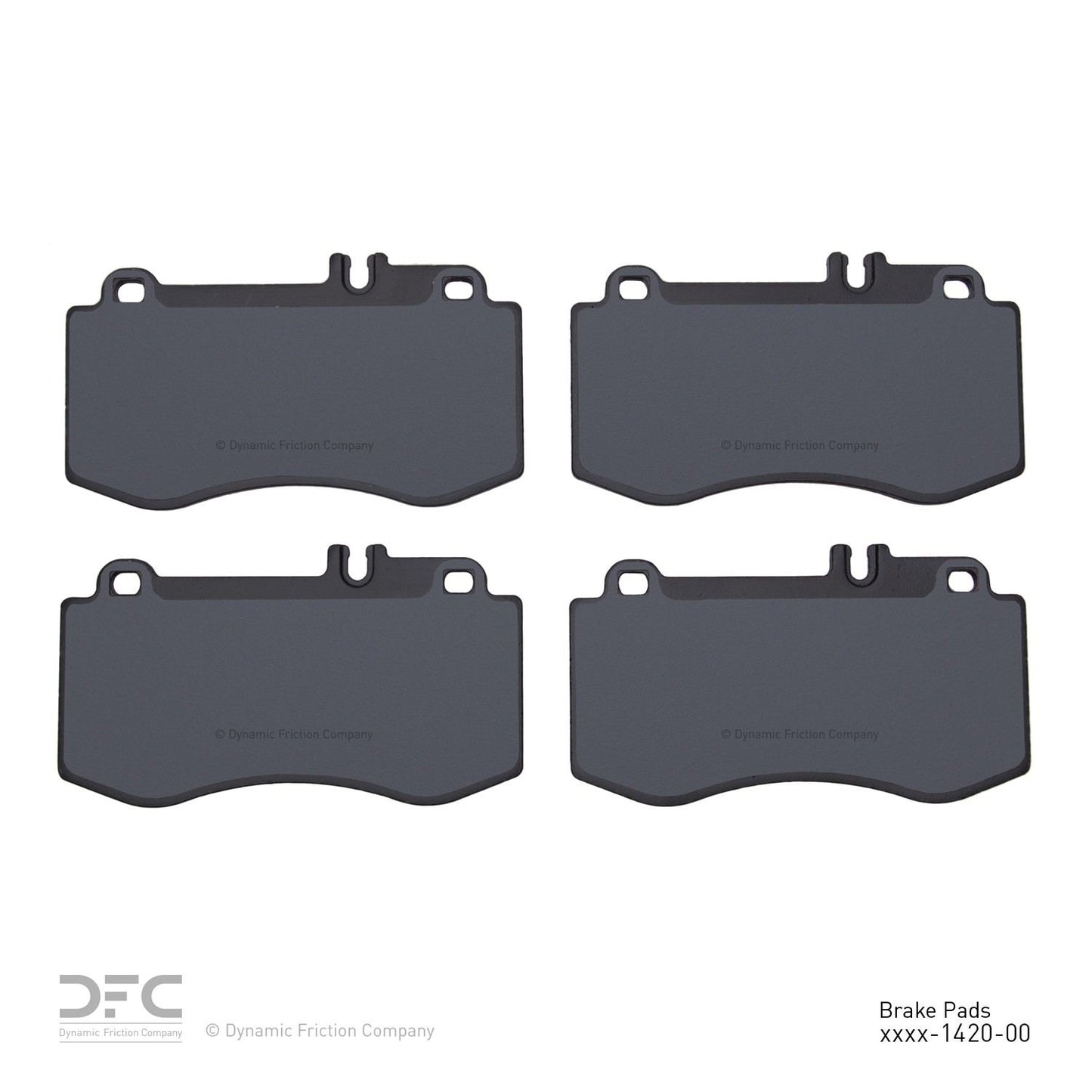 Dynamic Friction Company Disc Brake Pad Set 1310-1420-00
