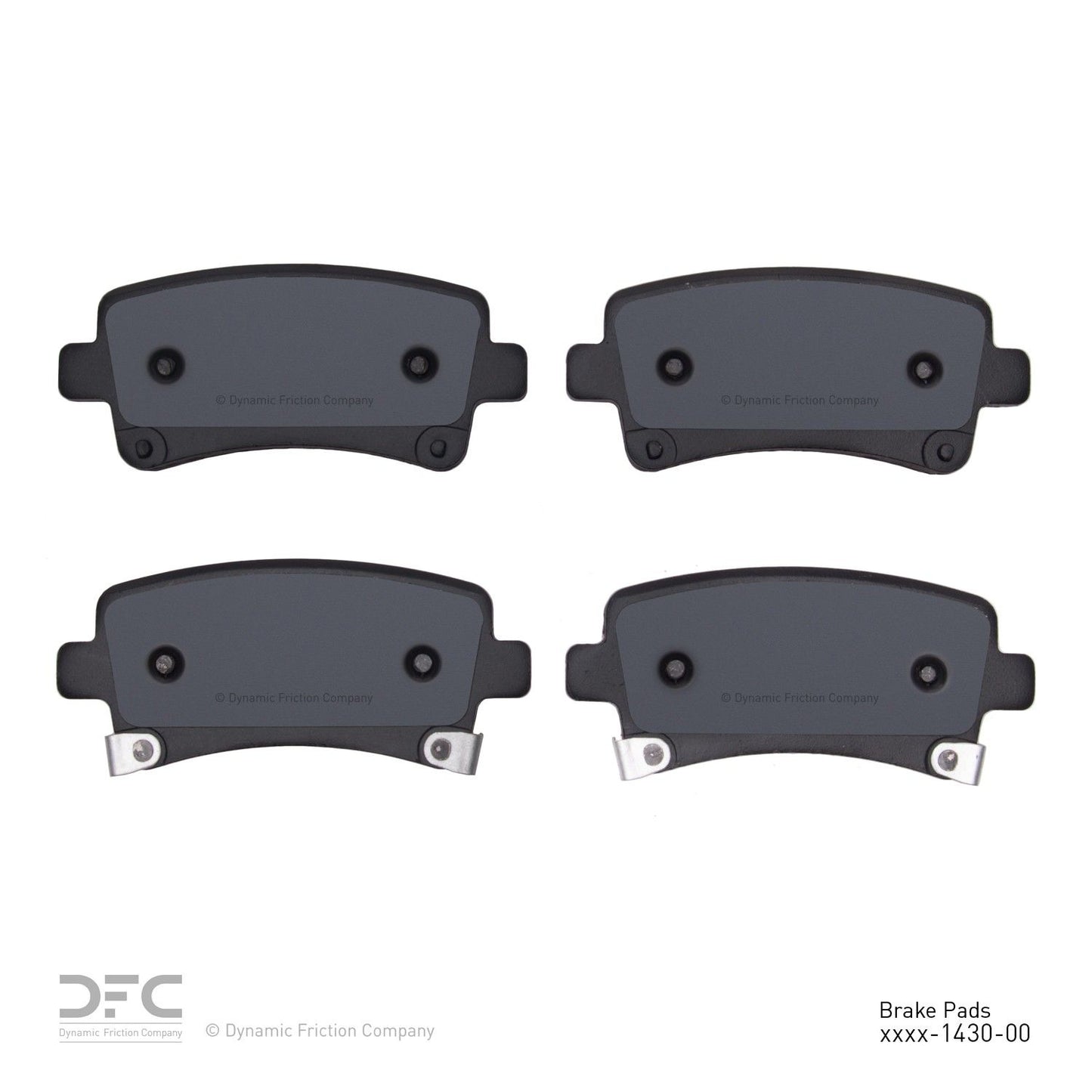 Dynamic Friction Company Disc Brake Pad Set 1310-1430-00
