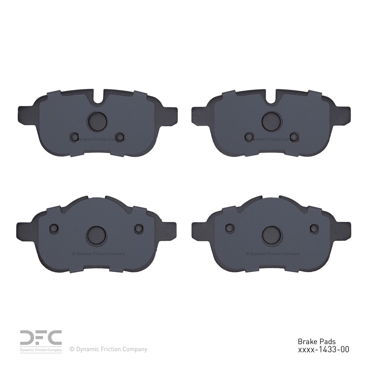 Dynamic Friction Company Disc Brake Pad Set 1310-1433-00