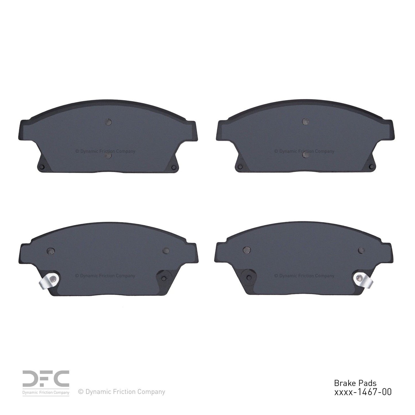 Dynamic Friction Company Disc Brake Pad Set 1310-1467-00