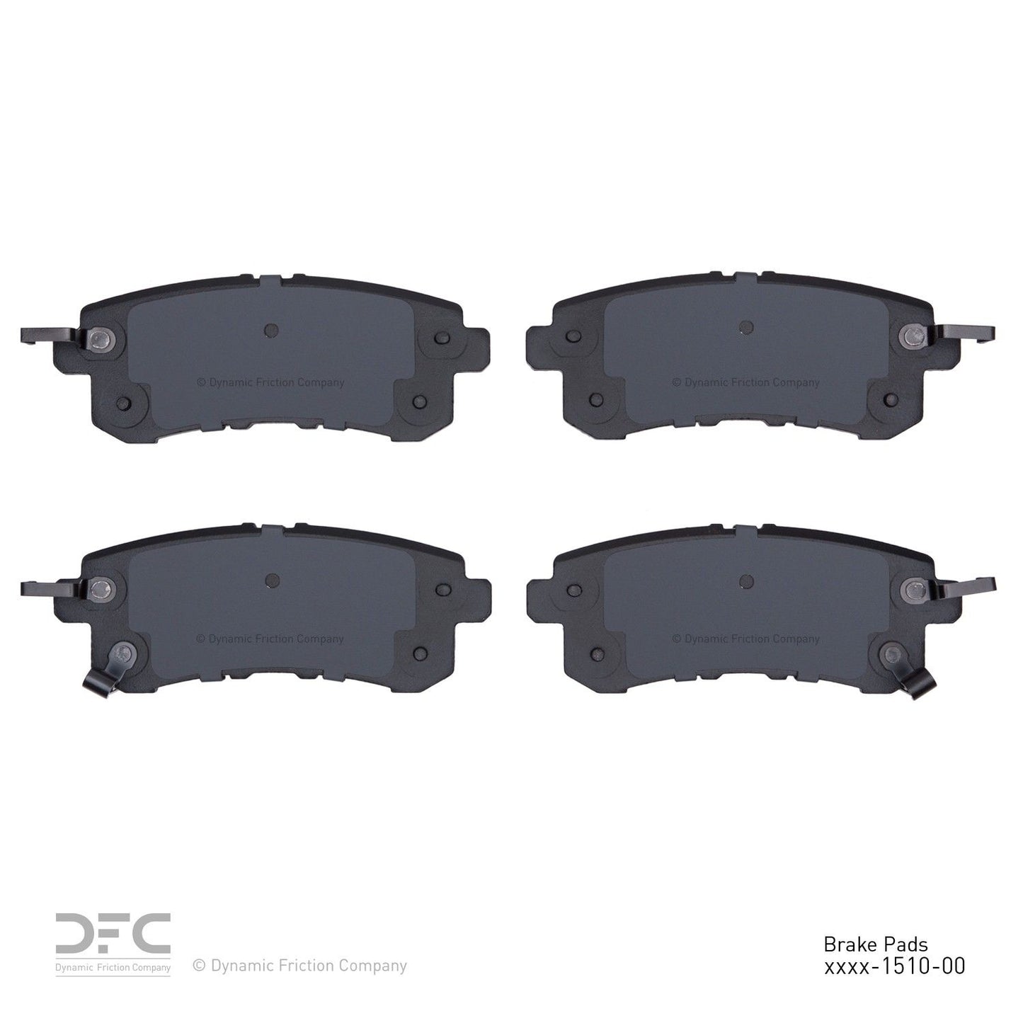 Dynamic Friction Company Disc Brake Pad Set 1310-1510-00
