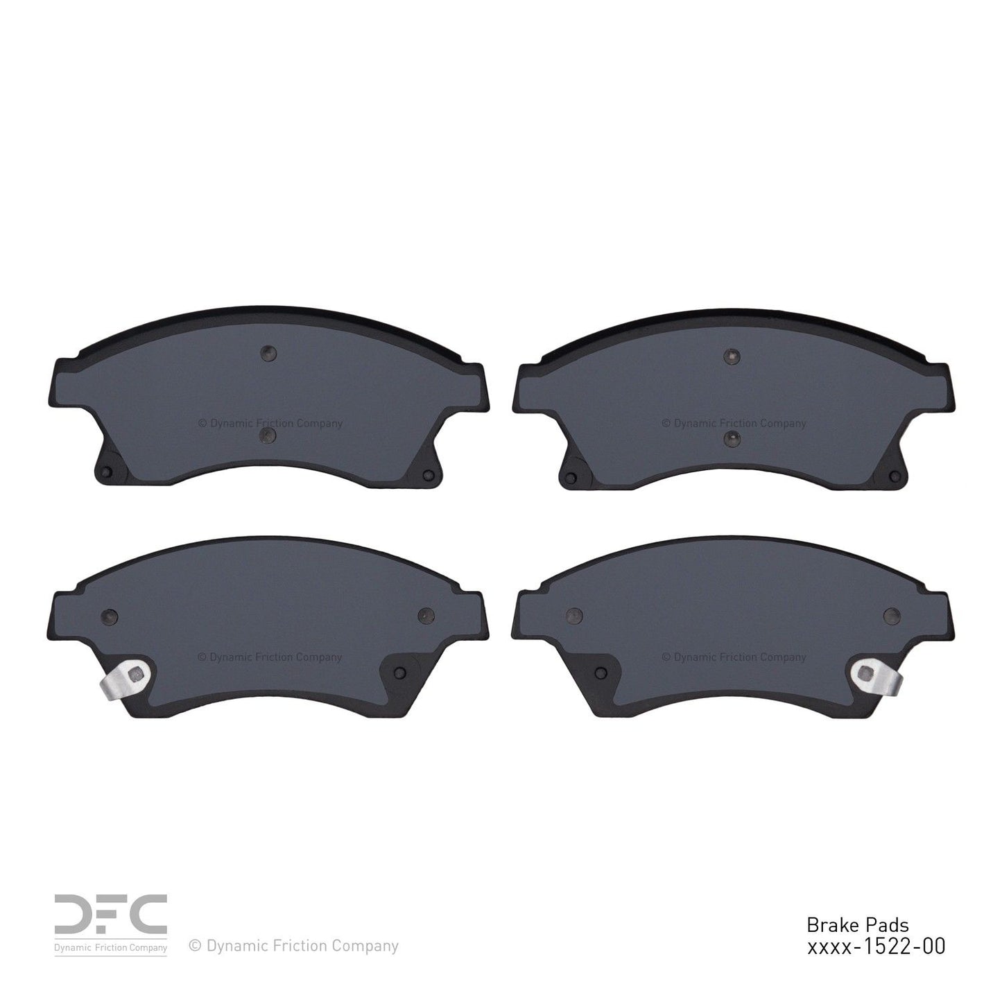 Dynamic Friction Company Disc Brake Pad Set 1310-1522-00