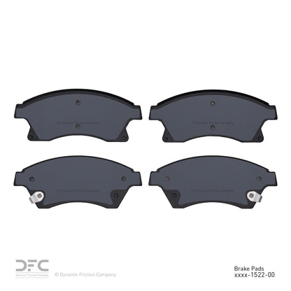 Dynamic Friction Company Disc Brake Pad Set 1310-1522-00