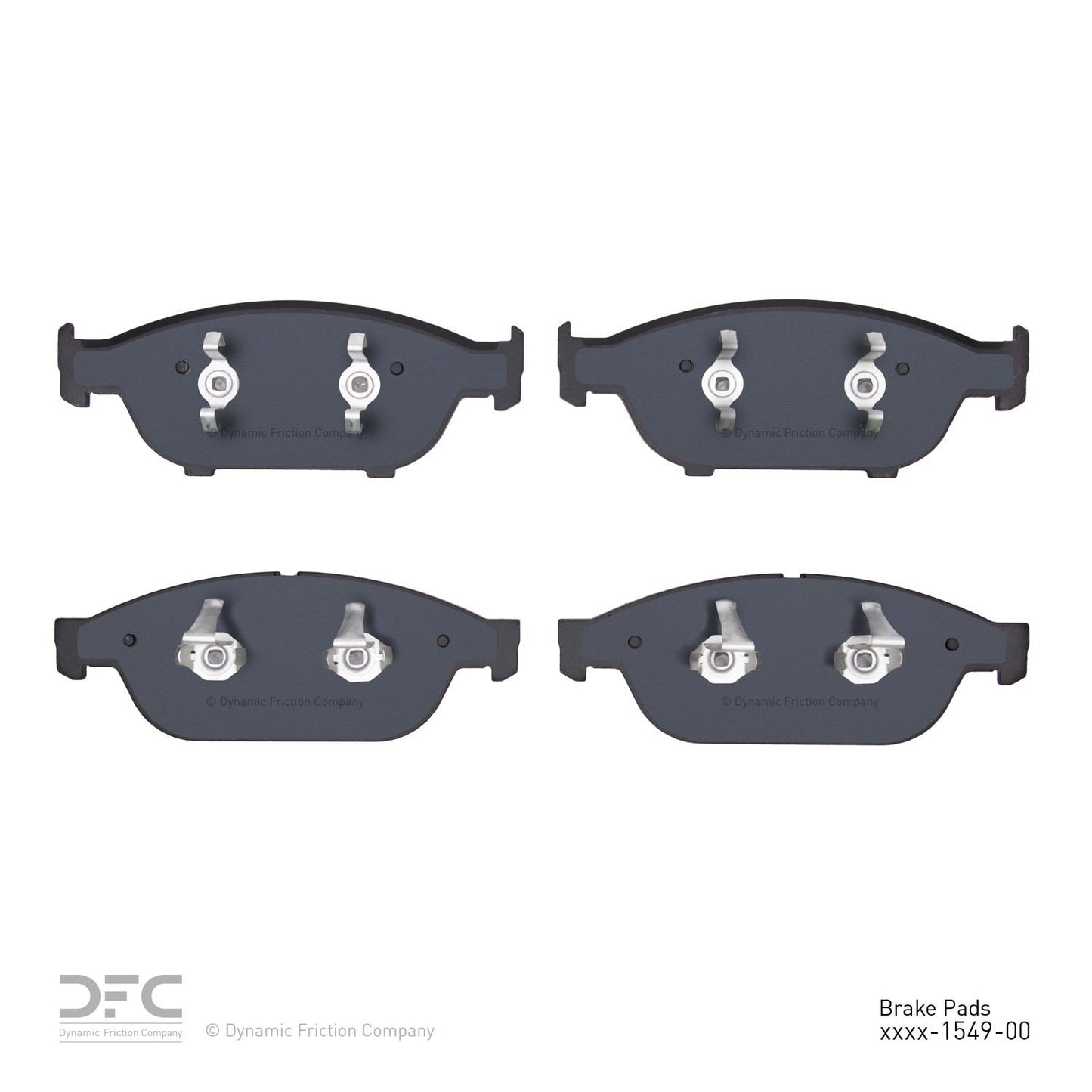 Dynamic Friction Company Disc Brake Pad Set 1310-1549-00
