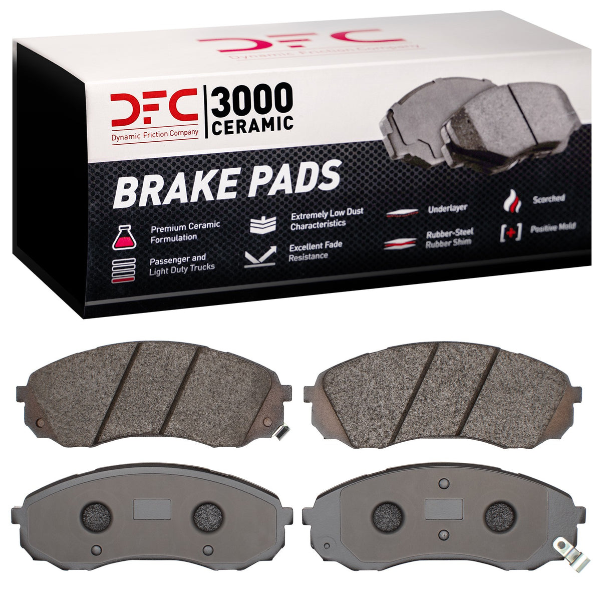 Dynamic Friction Company Disc Brake Pad Set 1310-1566-09