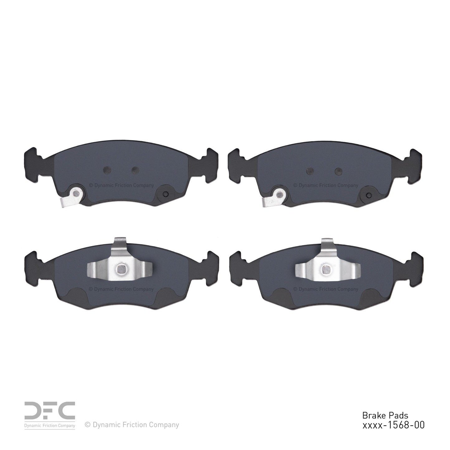 Dynamic Friction Company Disc Brake Pad Set 1310-1568-00