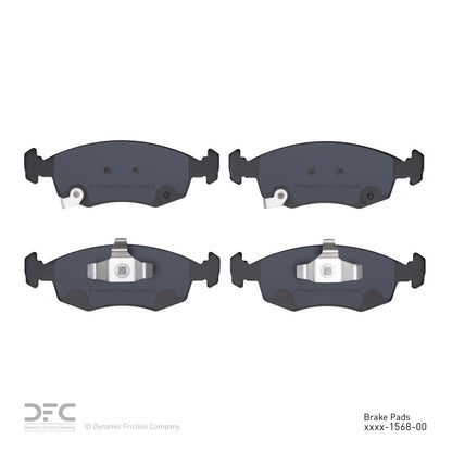 Dynamic Friction Company Disc Brake Pad Set 1310-1568-00
