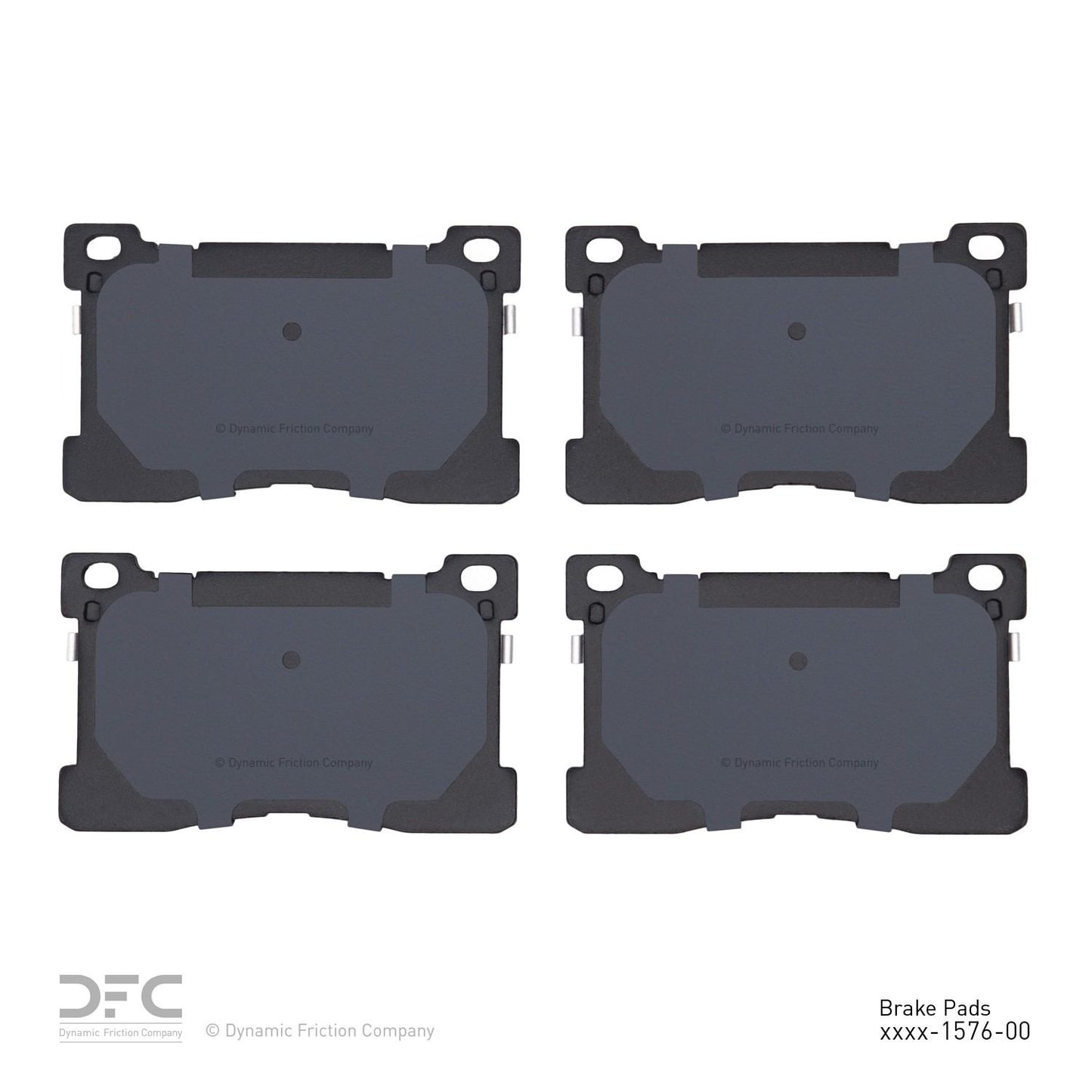 Dynamic Friction Company Disc Brake Pad Set 1310-1576-00