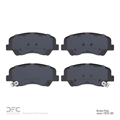 Dynamic Friction Company Disc Brake Pad Set 1310-1593-00