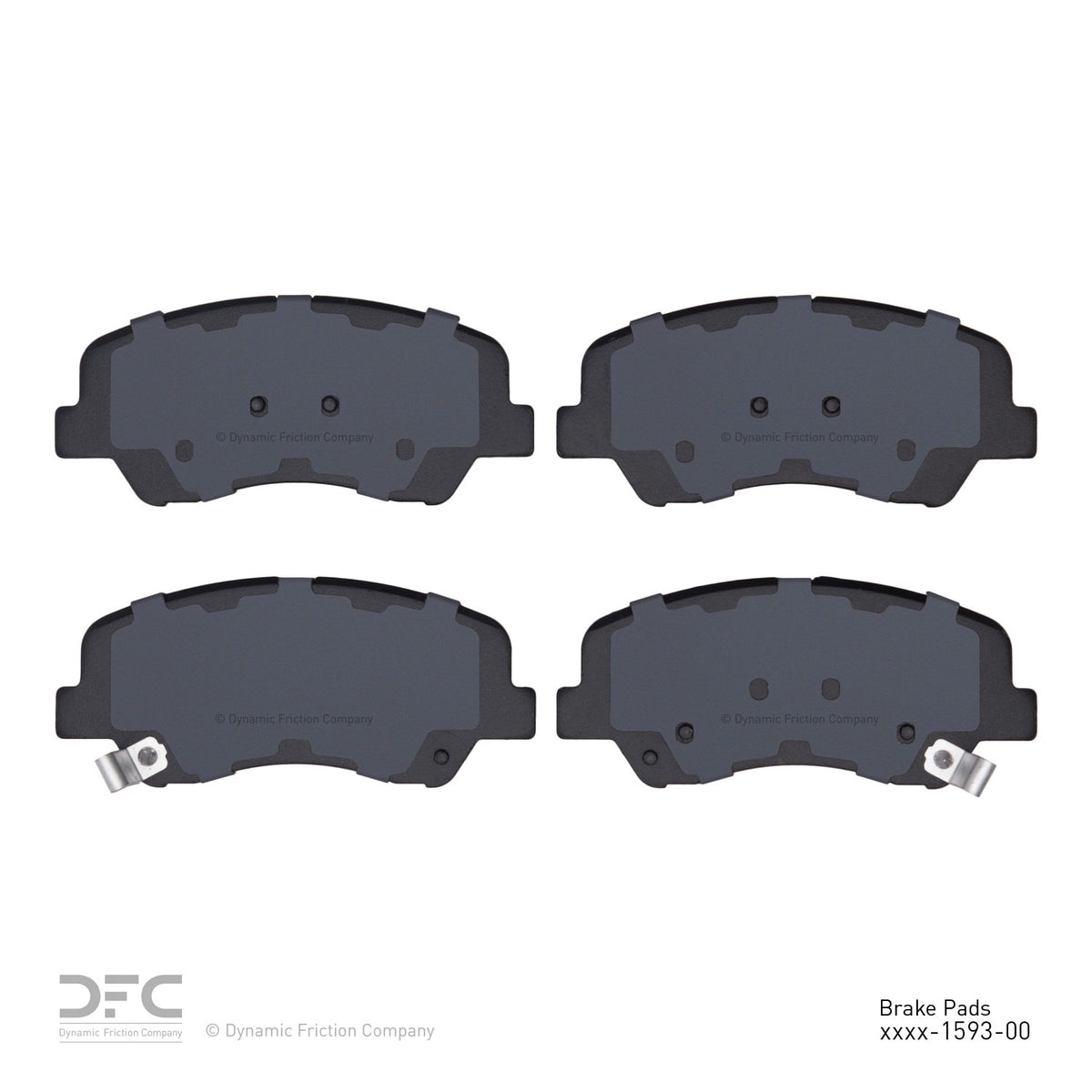 Dynamic Friction Company Disc Brake Pad Set 1310-1593-00
