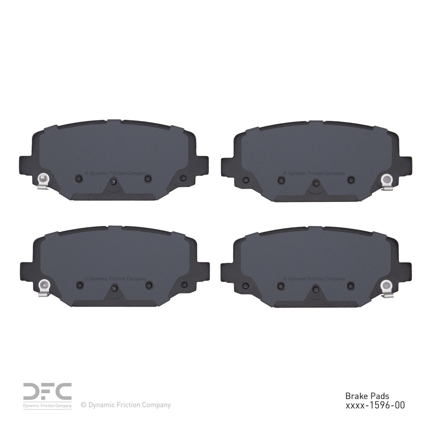 Dynamic Friction Company Disc Brake Pad Set 1310-1596-00