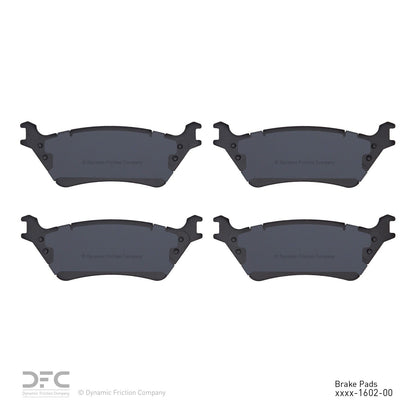 Dynamic Friction Company Disc Brake Pad Set 1310-1602-00