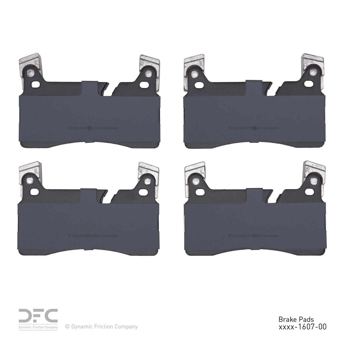 Dynamic Friction Company Disc Brake Pad Set 1310-1607-00