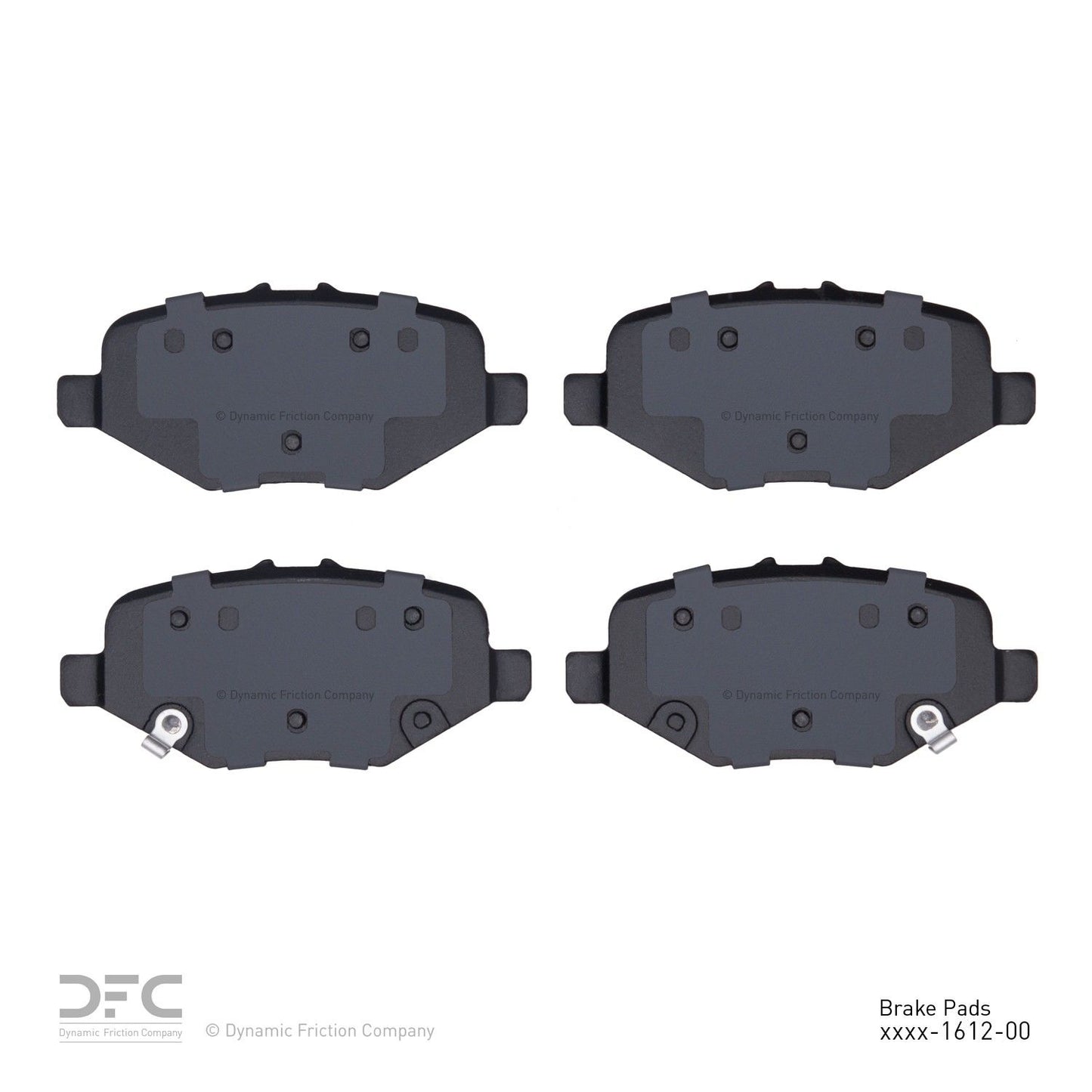 Dynamic Friction Company Disc Brake Pad Set 1310-1612-00