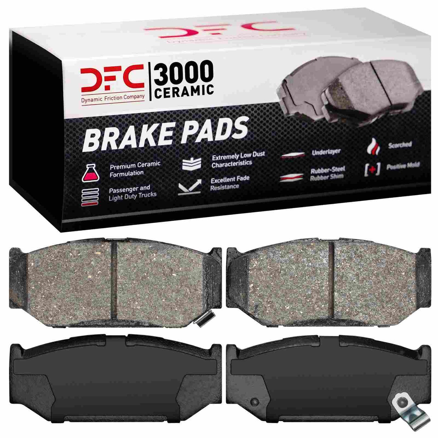 Dynamic Friction Company Disc Brake Pad Set 1310-1614-00