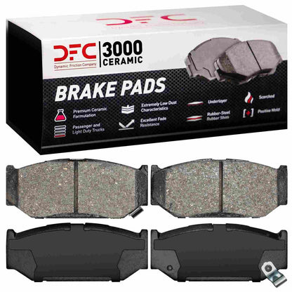 Dynamic Friction Company Disc Brake Pad Set 1310-1614-00