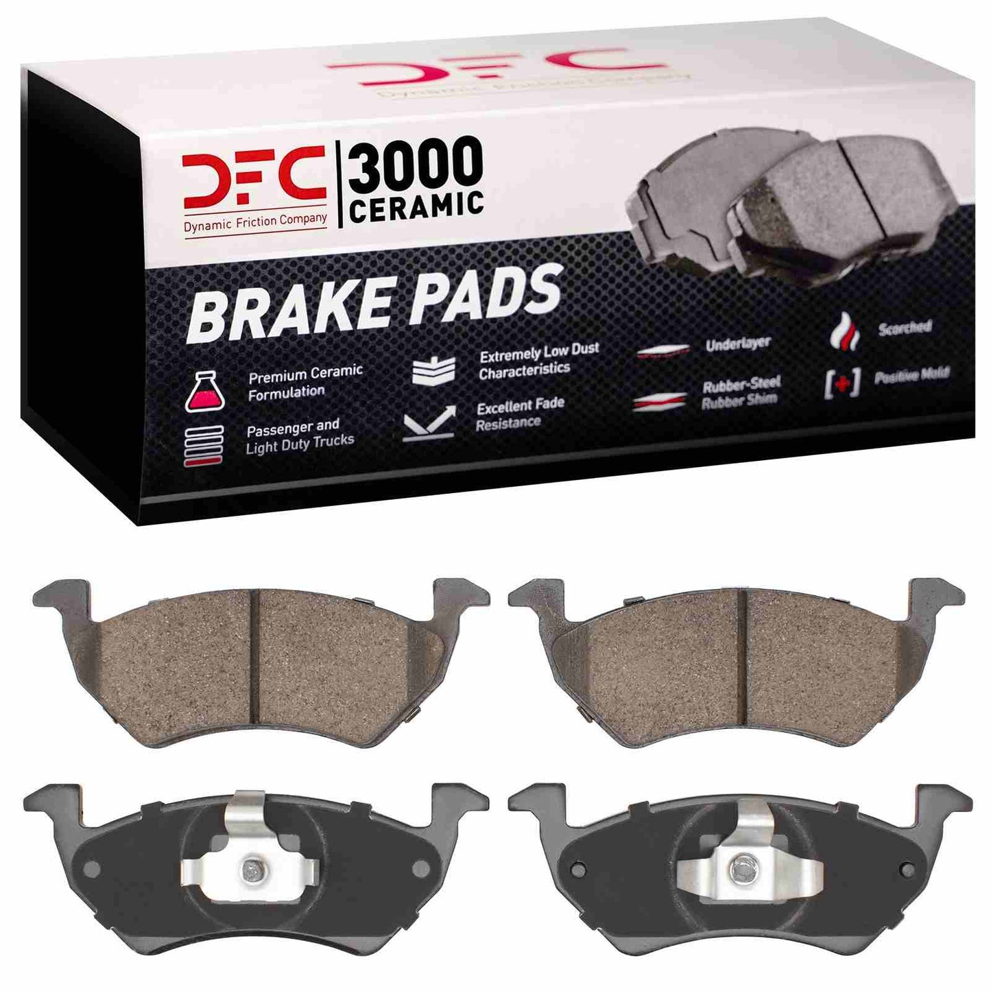 Dynamic Friction Company Disc Brake Pad Set 1310-1641-00