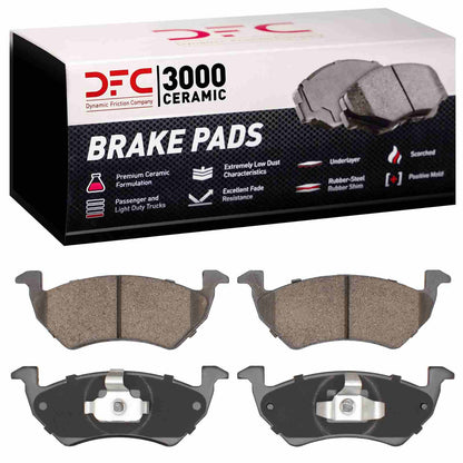 Dynamic Friction Company Disc Brake Pad Set 1310-1641-00