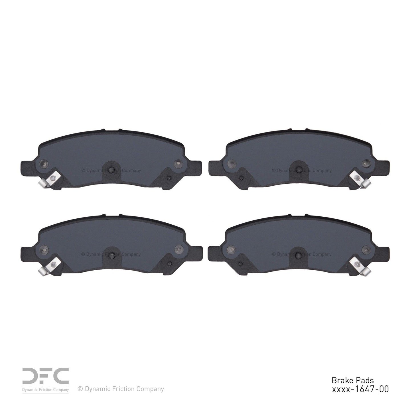 Dynamic Friction Company Disc Brake Pad Set 1310-1647-00