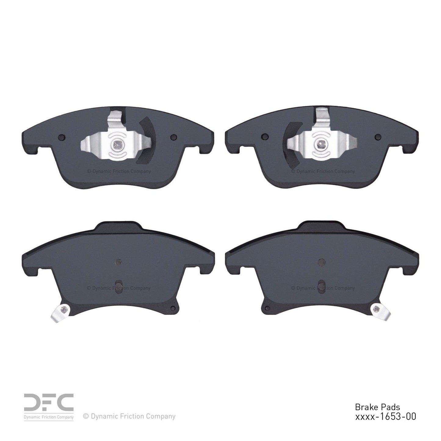 Dynamic Friction Company Disc Brake Pad Set 1310-1653-00