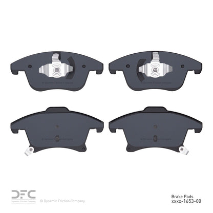 Dynamic Friction Company Disc Brake Pad Set 1310-1653-00